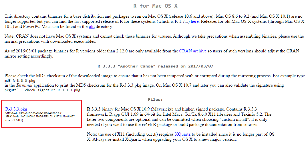 R3.6.1 Download For Mac